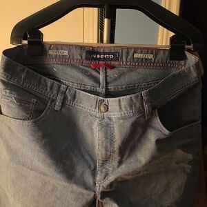 Alberto Men's Relaxed Jeans - Light Blue